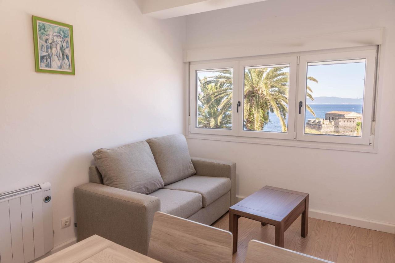 Apartamento Finisterre Con Vistas Al Mar Y Playa 外观 照片