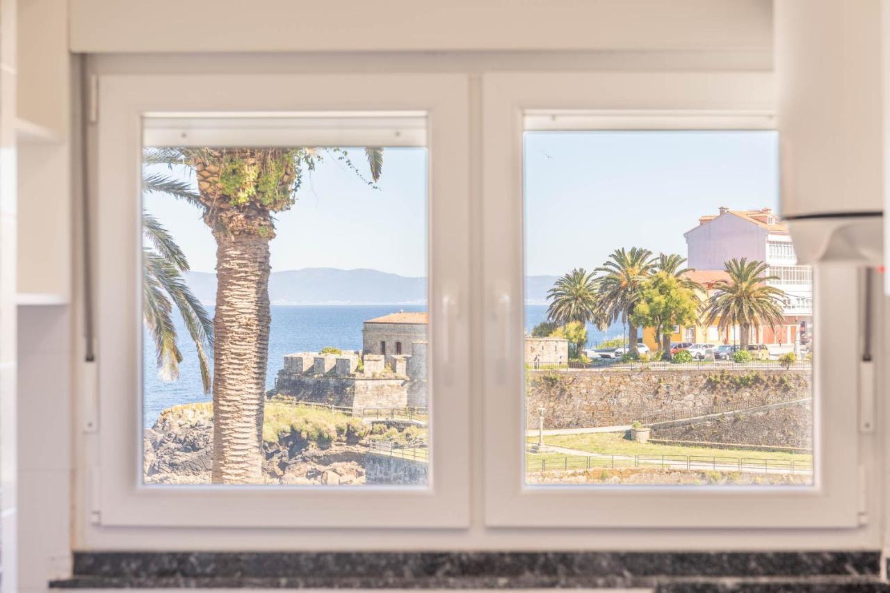 Apartamento Finisterre Con Vistas Al Mar Y Playa 外观 照片