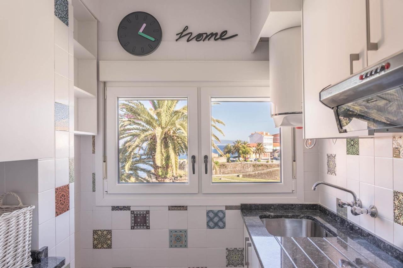 Apartamento Finisterre Con Vistas Al Mar Y Playa 外观 照片